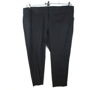 Alfani Black Slim Leg Pants Women 28W Tummy Control Zip Clasp NWT 27-661,662,663